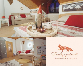 Fox family apartment Kranjska Gora